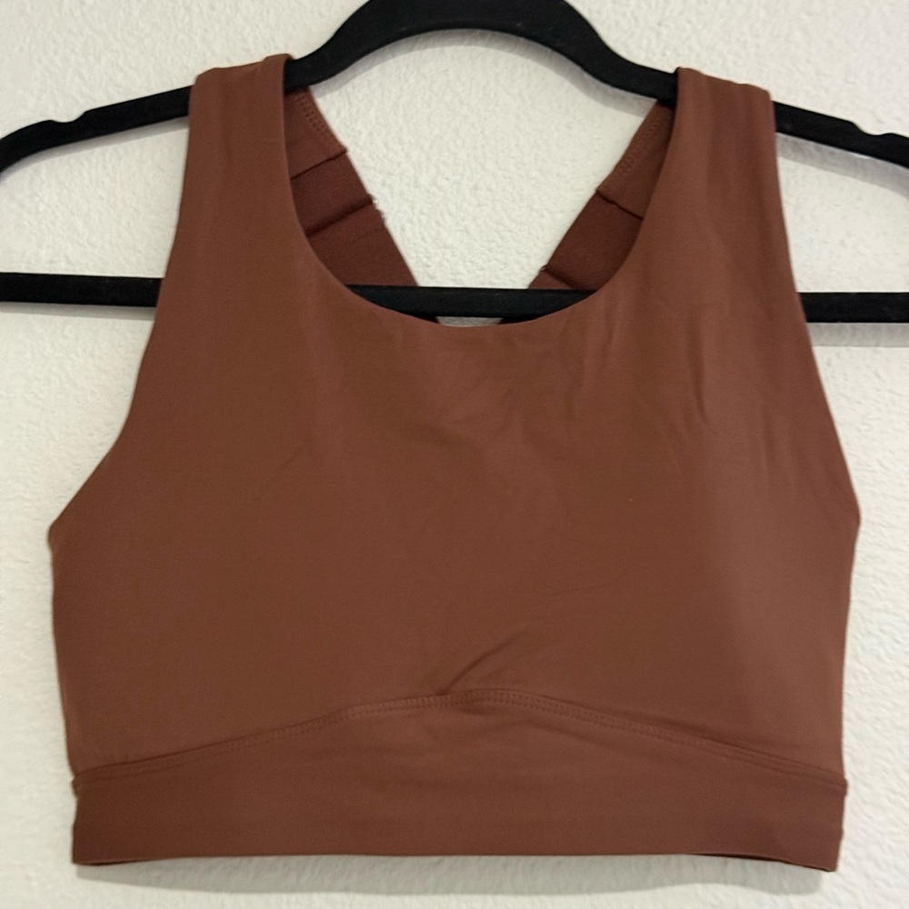 PARAGON Chocolate Brown Sports Bra - Picture 2 of 6